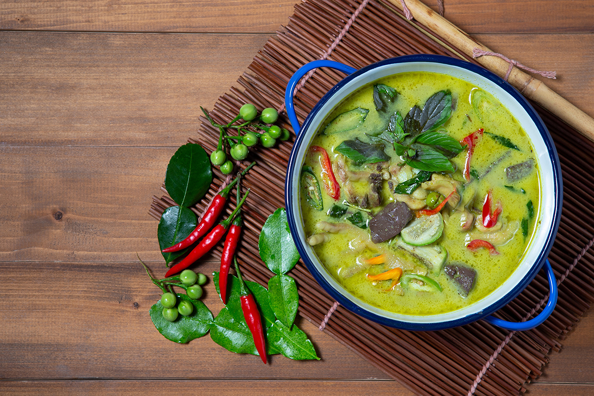 From the Kitchen: Our Take on A Green Curry Natural Dharma Fellowship